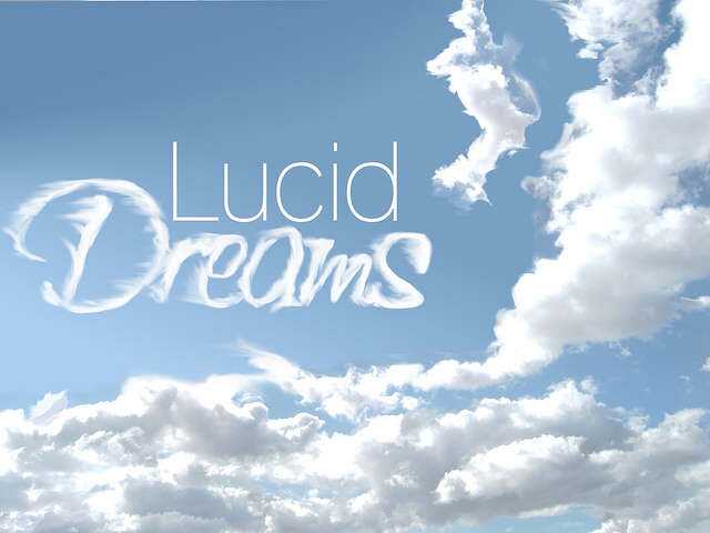 Lucid dreaming / Lucid dreams / Lucid dream in the sky and the clouds