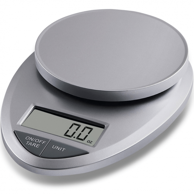 EatSmart Precision Pro Digital Kitchen Scale, Silver