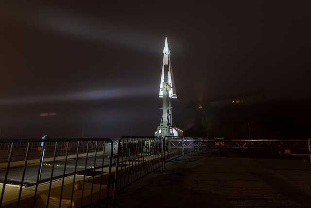 SF-88 Nike Hercules Missile Site [04]: Spotlight