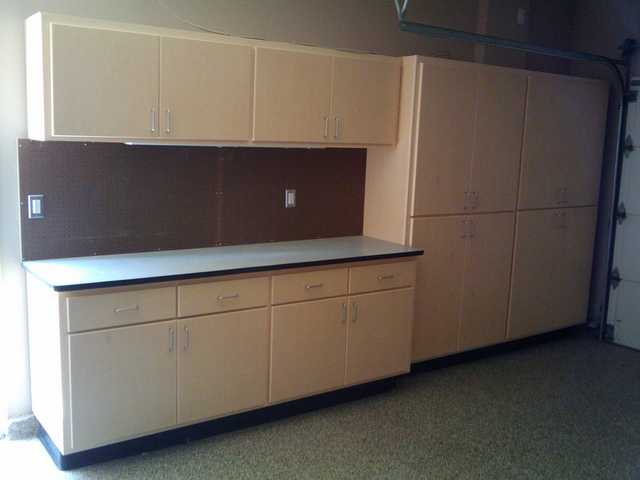 New Garage Cabinets