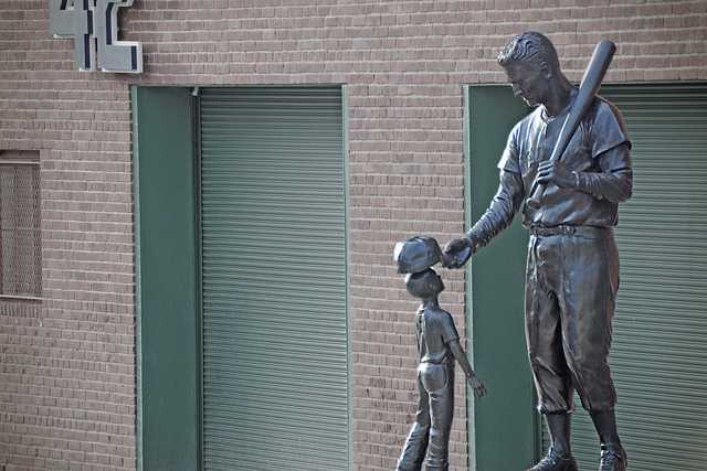 Ted Williams at Fenway Park