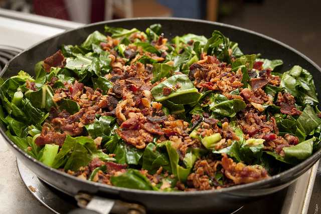 Bacon and Collard Greens