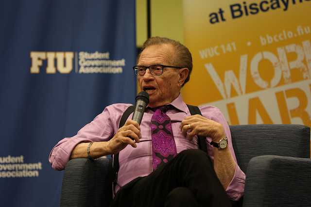 Larry King Visits BBC FIU