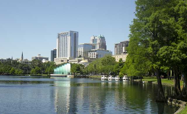 Orlando from Eola Lake