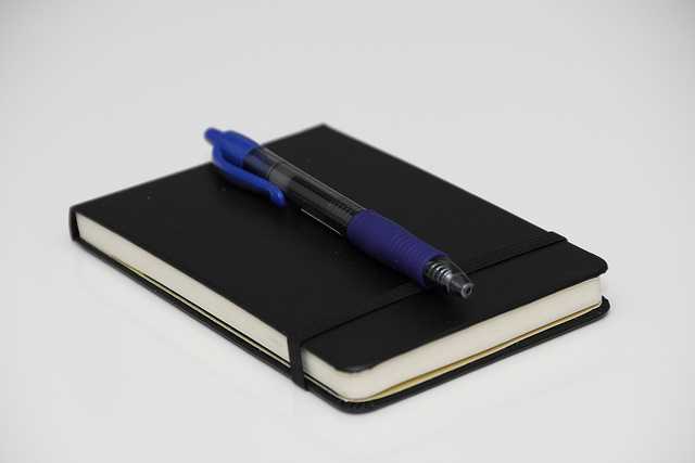 Moleskine reporter notebook