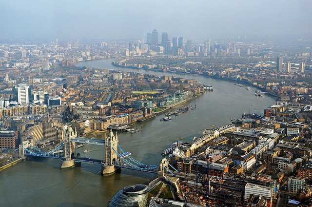 The Thames from the Shard